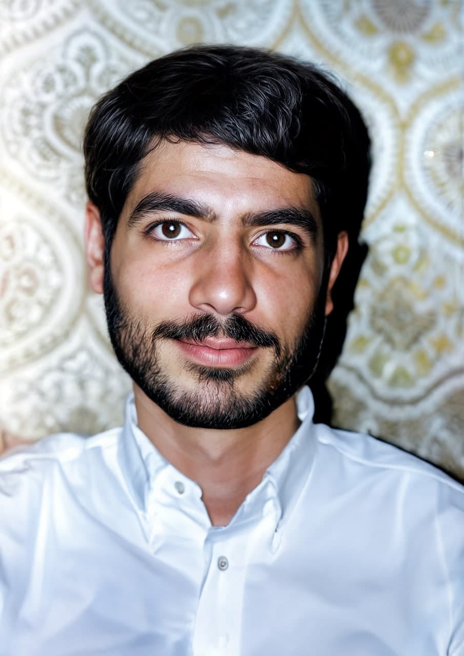 تصویر بازسازی شده باکیفیت از شهید علی موحددانش
